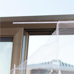 WELKHOME rideau de fenêtre anti-insecte 120x150cm voile de polyester