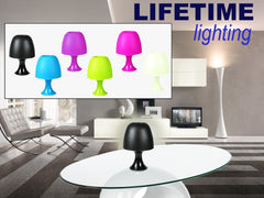 Lampe de table avec base en plastique / lumière décorative et détente - LIFETIME