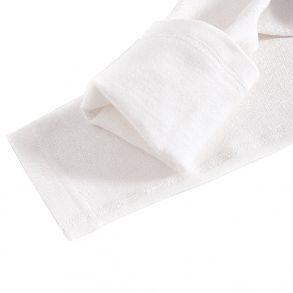 VKA42 T-shirt pour fille col roulé OXIN manches longues et intérieur polaire