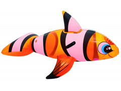 NEMO / Poisson clown -pataugeoire gonflable pour la plage et la piscine 157X94cm