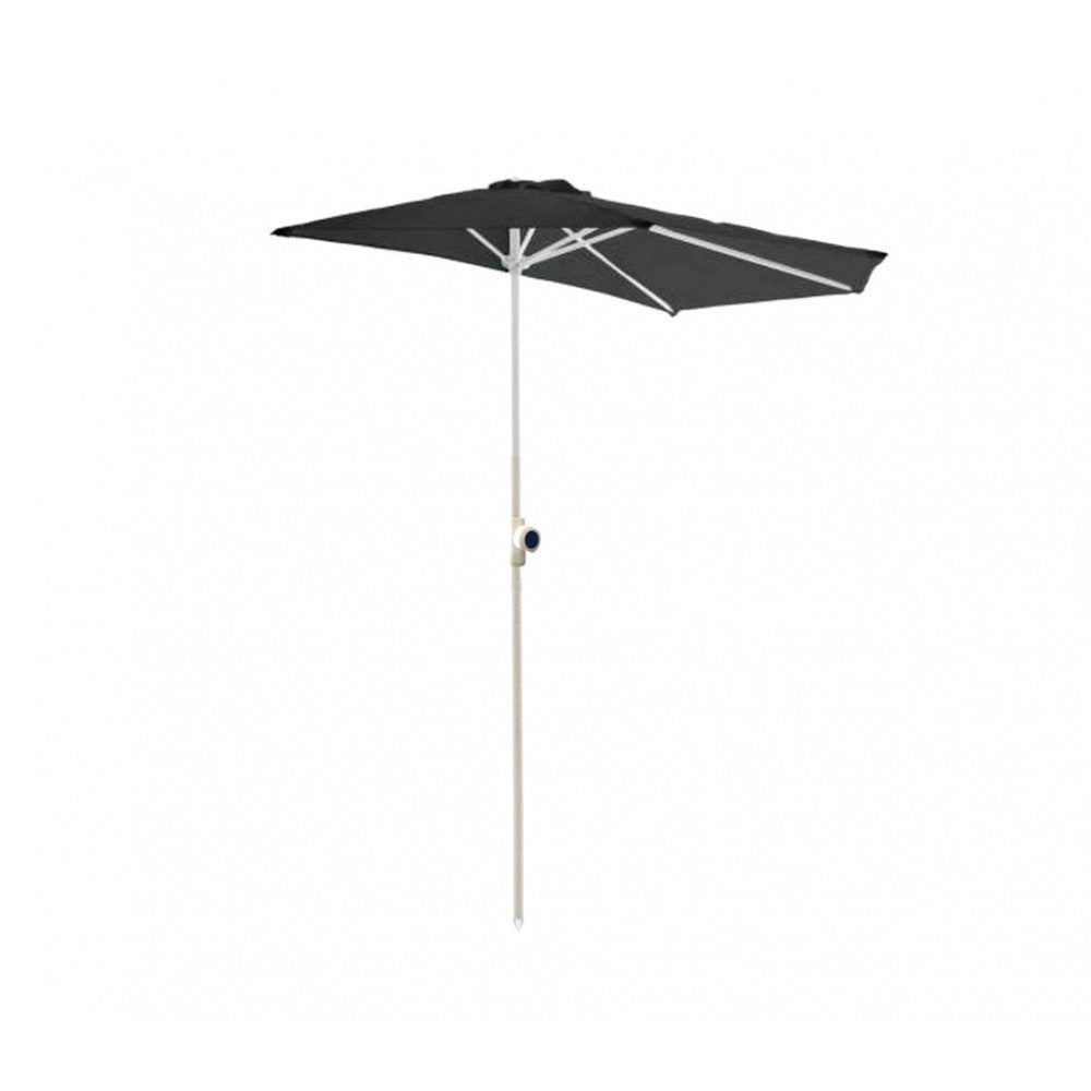 331774 Parasol de jardin semi-circulaire ONSHORE 160X100 cm
