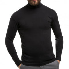 VKA29 Sous-Pull pour homme mod. Col roulé Slim Fit en polaire