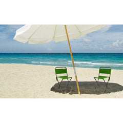 031199 EVERTOP Chaise pliante avec poche inférieure  pour la mer ou la montagne