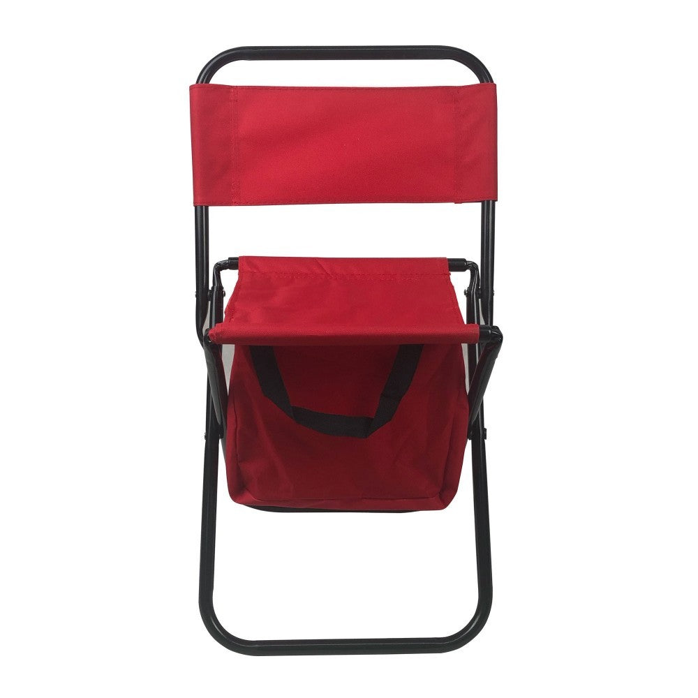 031199 EVERTOP Chaise pliante avec poche inférieure  pour la mer ou la montagne