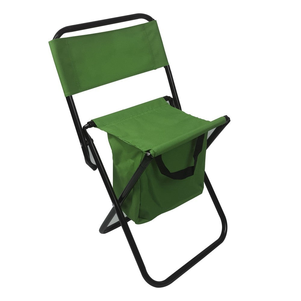 031199 EVERTOP Chaise pliante avec poche inférieure  pour la mer ou la montagne