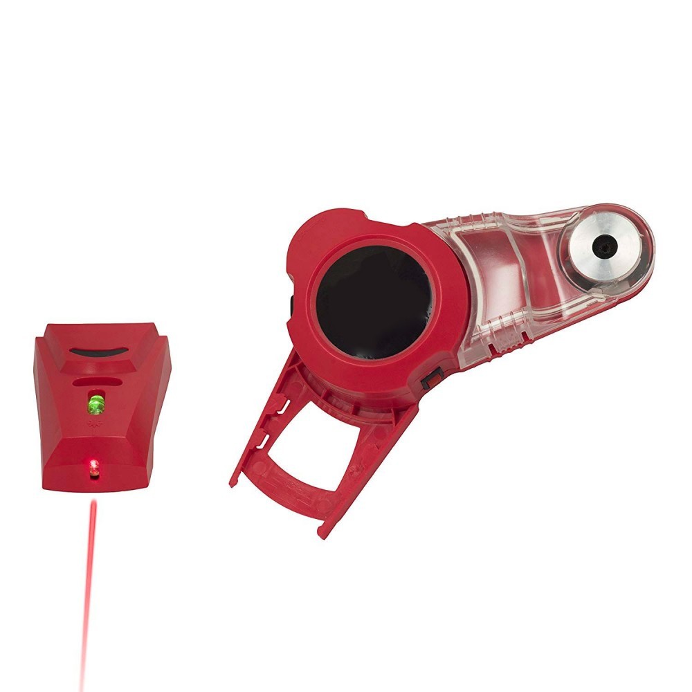101142 Niveleur laser 3 en 1, Niveau laser, Guide de forage, Aspirateur à débris
