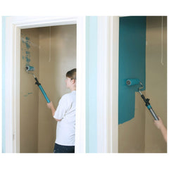 Rouleau à peinture avec réservoir intégré QUICK PAINT Poignée antichute 92-145cm