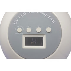 850987 Lampe 2 en 1 UV 60W 30 LED sécheur vernis à ongles et minuterie