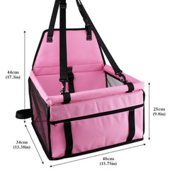 040188 Panier de transport pour animal de taille petite à moyenne avec ceinture