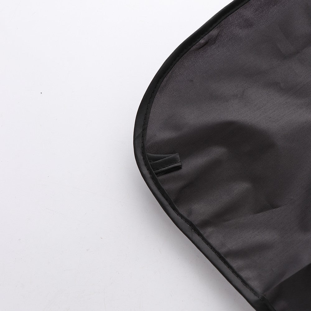 177890 Tablier avec cape pour ramasser les poils de barbe avec des ventouses