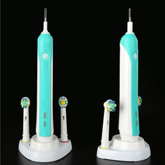 Support pour base brosse à dents électrique avec 2 emplacements pour tête