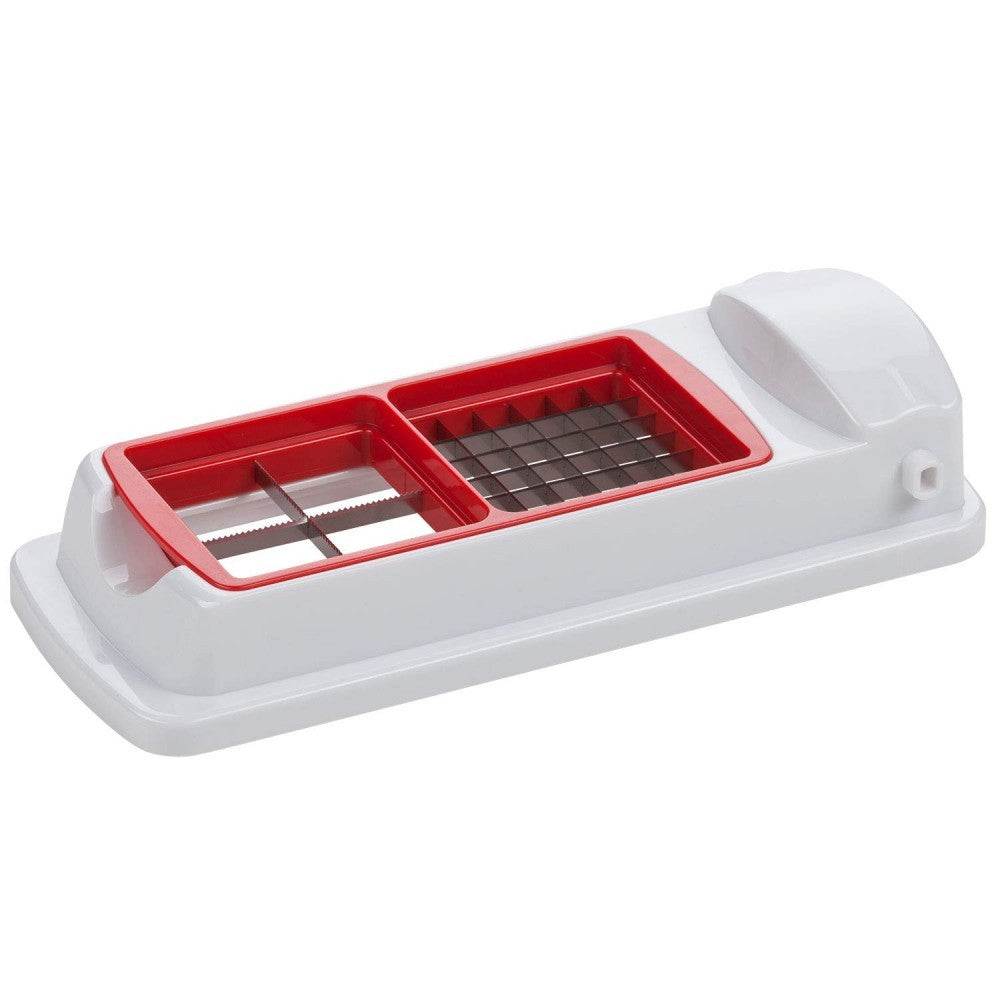 Coupe légume de cuisine manuels avec 13 accessoires rouges SUPER SLICE