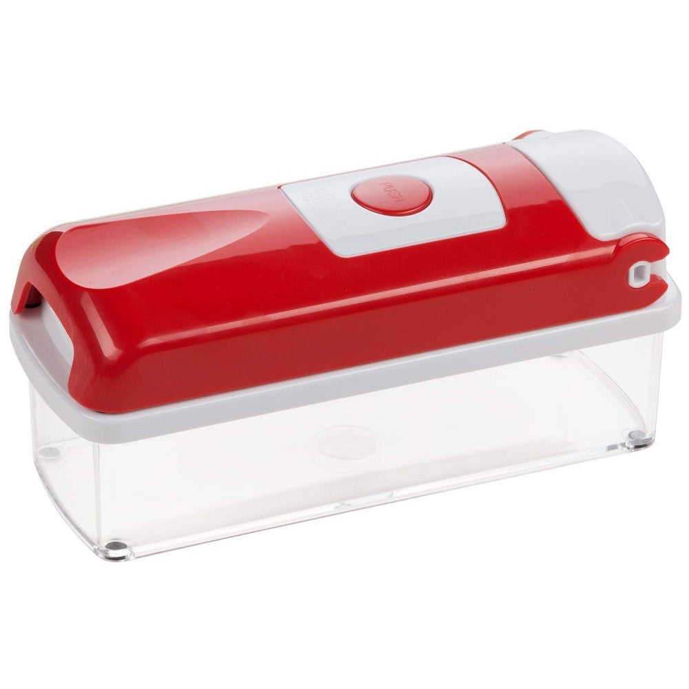 Coupe légume de cuisine manuels avec 13 accessoires rouges SUPER SLICE