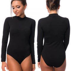 VKA37 Pack 3 Body femme DARIA manches longues et col haut intérieur polaire