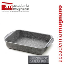 Plat á four -Moule antiadhésive de 35x28cm effet pierre -Revêtement Diamond Tech