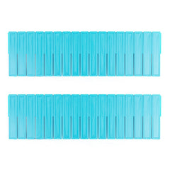 Lot de séparateurs en plastique organiseur modulaire pour tiroirs 130x435mm