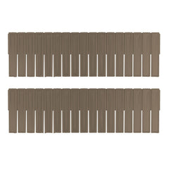 Lot de séparateurs en plastique organiseur modulaire pour tiroirs 130x435mm