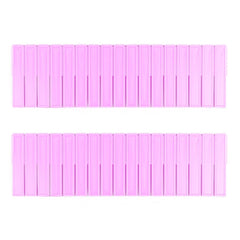 Lot de séparateurs en plastique organiseur modulaire pour tiroirs 130x435mm