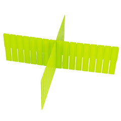Lot de séparateurs en plastique organiseur modulaire pour tiroirs  90x435mm