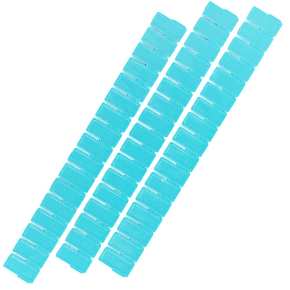 Lot de séparateurs en plastique organiseur modulaire pour tiroirs 50x435mm