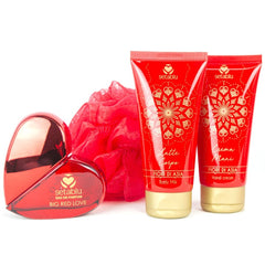 572637 Coffret surprise SETABLU SECRET D'INDE 4 en 1 crème, lait et éponge