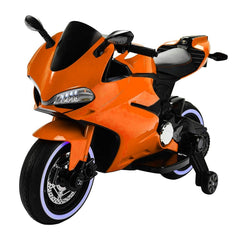 B39326 Moto sportive électrique pour enfant BKT lumières et sons 12V MP3 USB