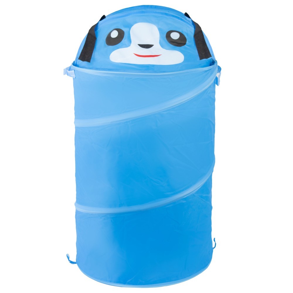 858000 Panier à jouet pliable animaux avec cadre métallique 80x40cm