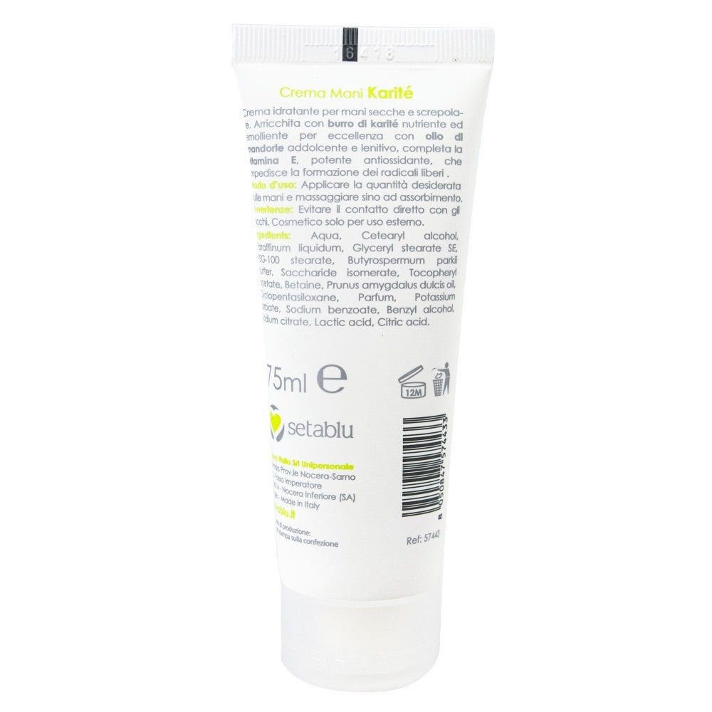 574433 Crème pour les mains Setablu adoucissante au beurre KARITÈ et VIT E