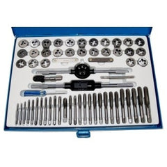 Jeu de 60 pieces Tarauds et Filliéres de chrome vanadium coffret professionnel