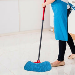 Couvre-balai 2 en 1 coloré peut être utilisée pour épouster ou laver le sol