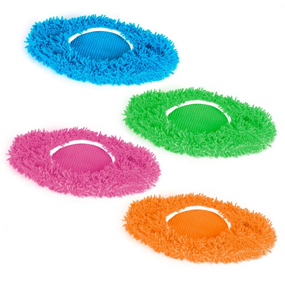 Couvre-balai 2 en 1 coloré peut être utilisée pour épouster ou laver le sol