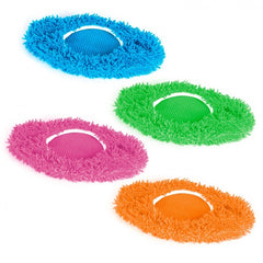 Couvre-balai 2 en 1 coloré peut être utilisée pour épouster ou laver le sol