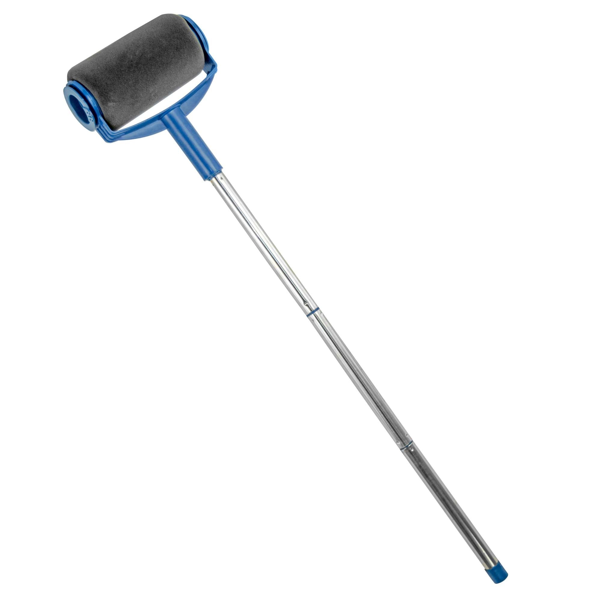 Rouleau à peinture anti-goutte avec réservoir rechargeable et poignée extensible