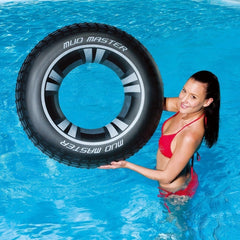 Bouée en forme de roue / pneu diam 91cm - BESTWAY