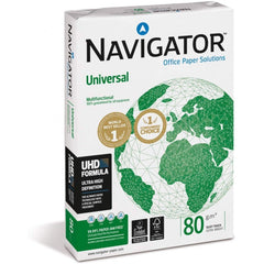 Pack de 5 paquets NAVIGATOR A4 500 feuilles imprimante de 80 g Copie universelle