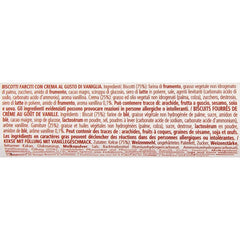 Pack de 6 paquets de biscuits à la vanille Ringo 12 pièces 165 g de Pavesi