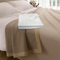Couverture électrique CE300 lit double 160x140cm 3 niveaux avec télé-commande