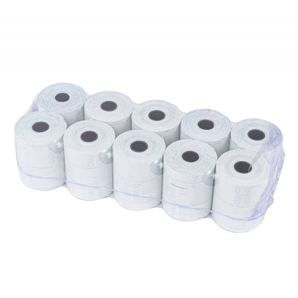 Pack 30 rouleaux papier thermique ONE OFFICE pour POS 57mmx20mt tube 12mm 55gr