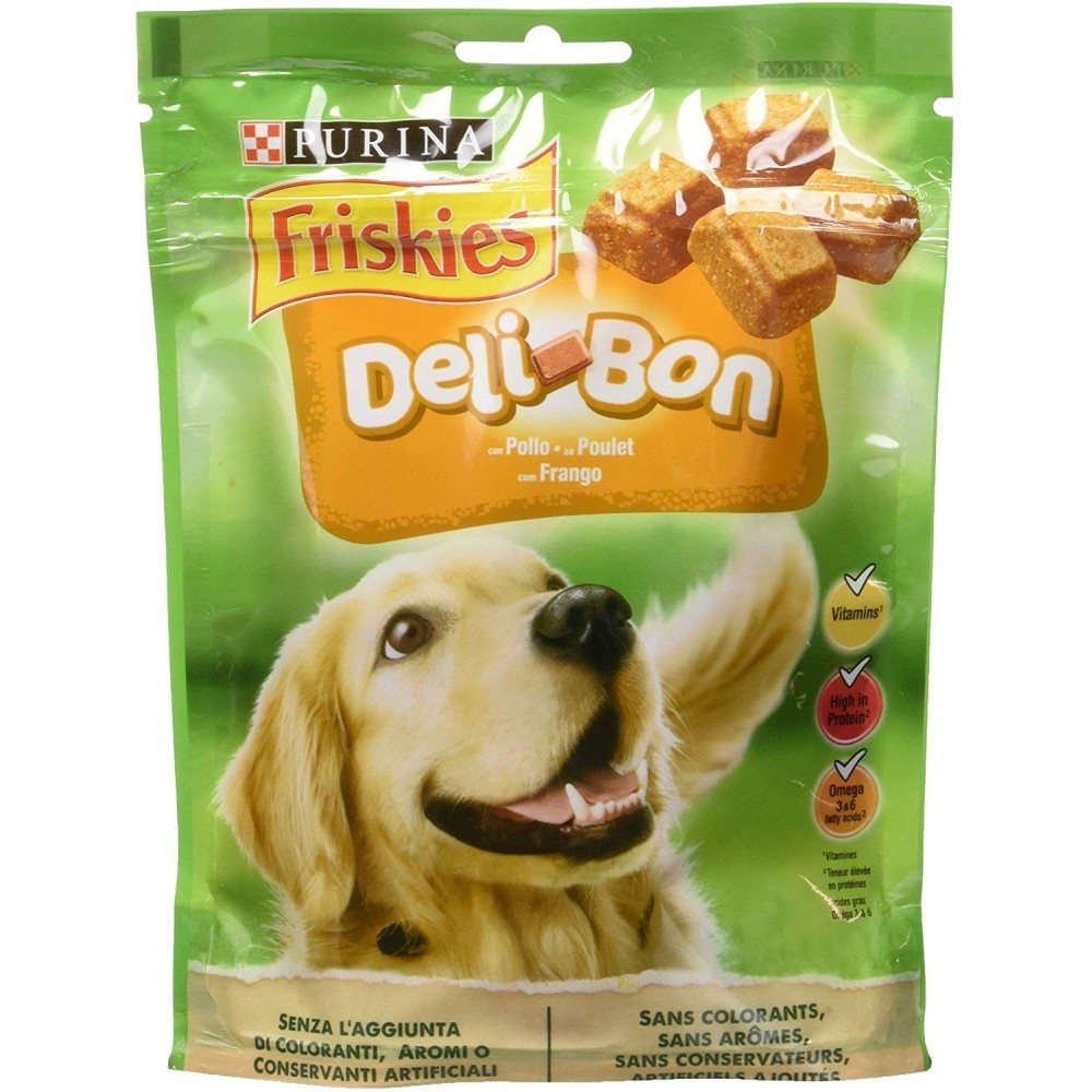 Snacks aromatisés Poulet Purina Friskies Deli Bon sans conservateur 130g