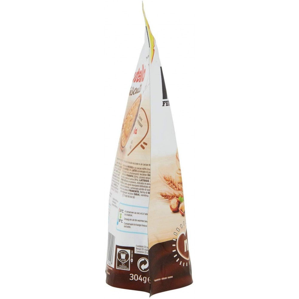 Pack 3 x paquet biscuits Ferrero Nutella croustillants au cœur de Nutella 304g