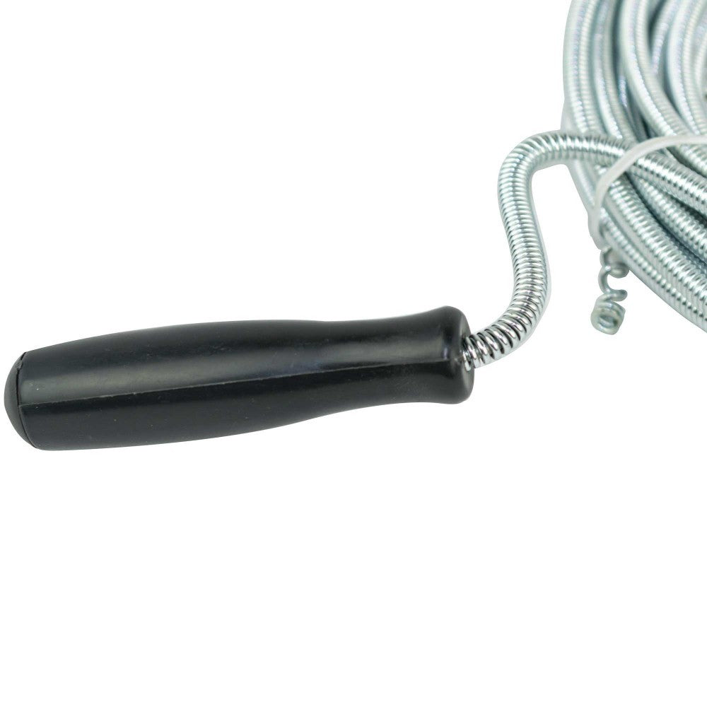 712621 Déboucheur à manivelle 5 mm x 3 m poignée rotative et spirale