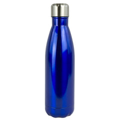 186168 Bouteille d'eau thermique de 500 ml en acier sans BPA plusieurs coloris