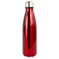 186168 Bouteille d'eau thermique de 500 ml en acier sans BPA plusieurs coloris