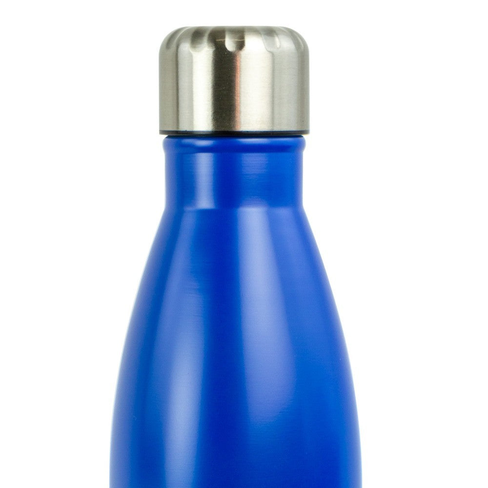 186168 Bouteille d'eau thermique de 500 ml en acier sans BPA plusieurs coloris