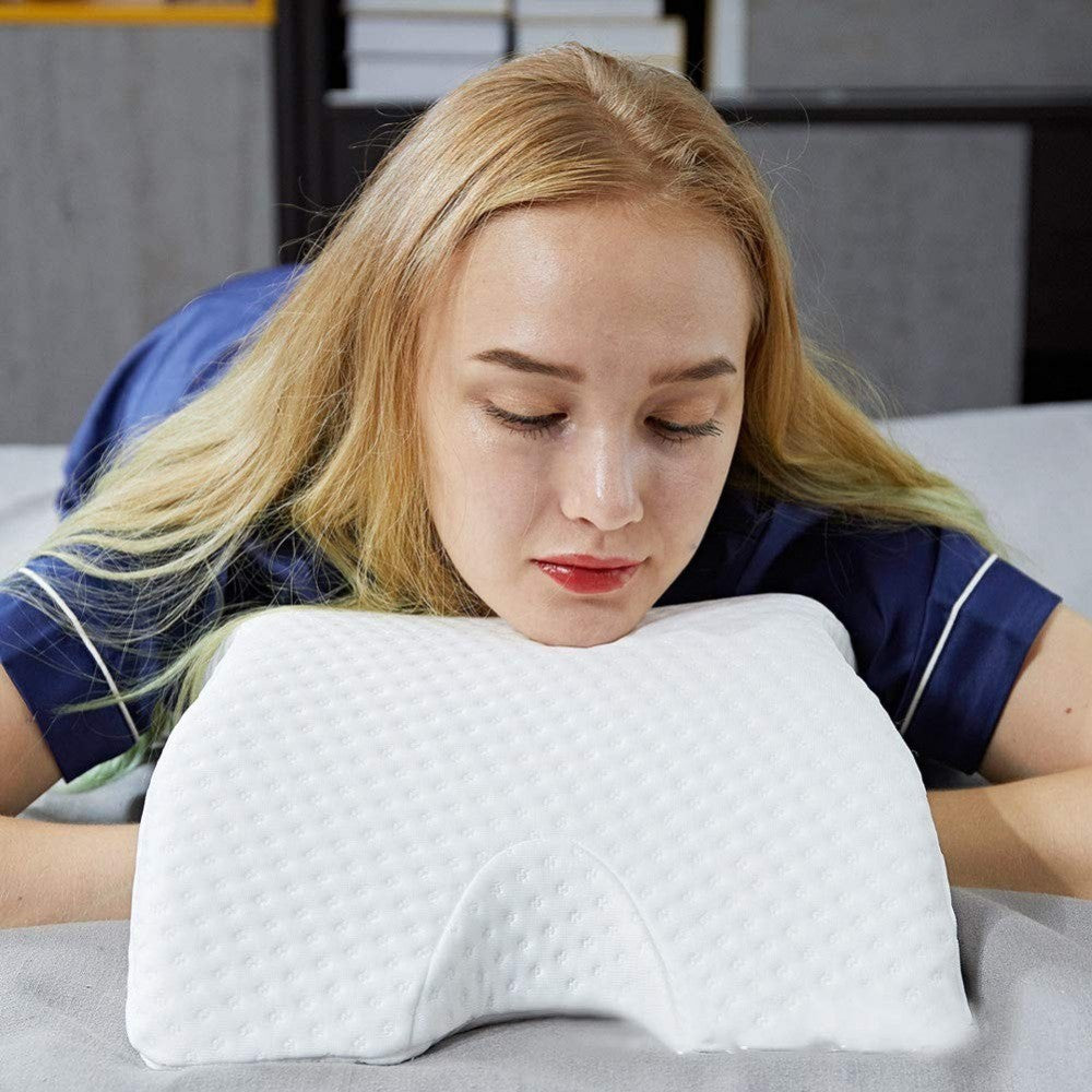 521108 Coussin cervical incurvé Memory Foam ultra doux soulage les douleurs