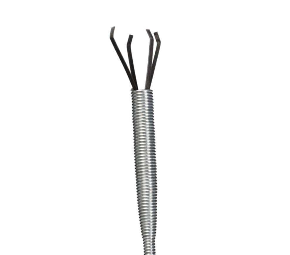 134760 Pince à 4 dents ramasse-tout à ressort en acier flexible 60 cm