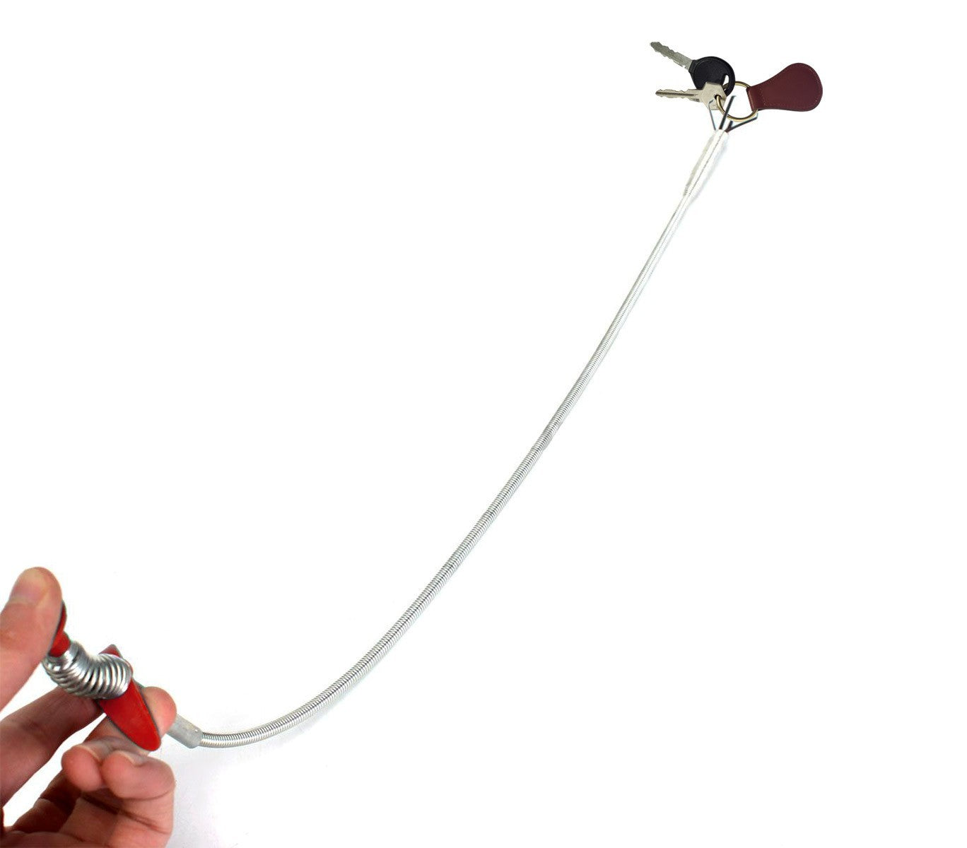 134760 Pince à 4 dents ramasse-tout à ressort en acier flexible 60 cm