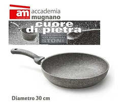 Sauteuse- Poéle diam 30cm en Pierre - Antiadhessive