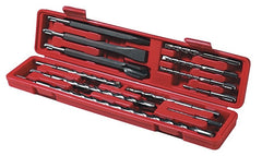 Coffret de 10 piéces - ciseaux á bois et foret - SDS plus