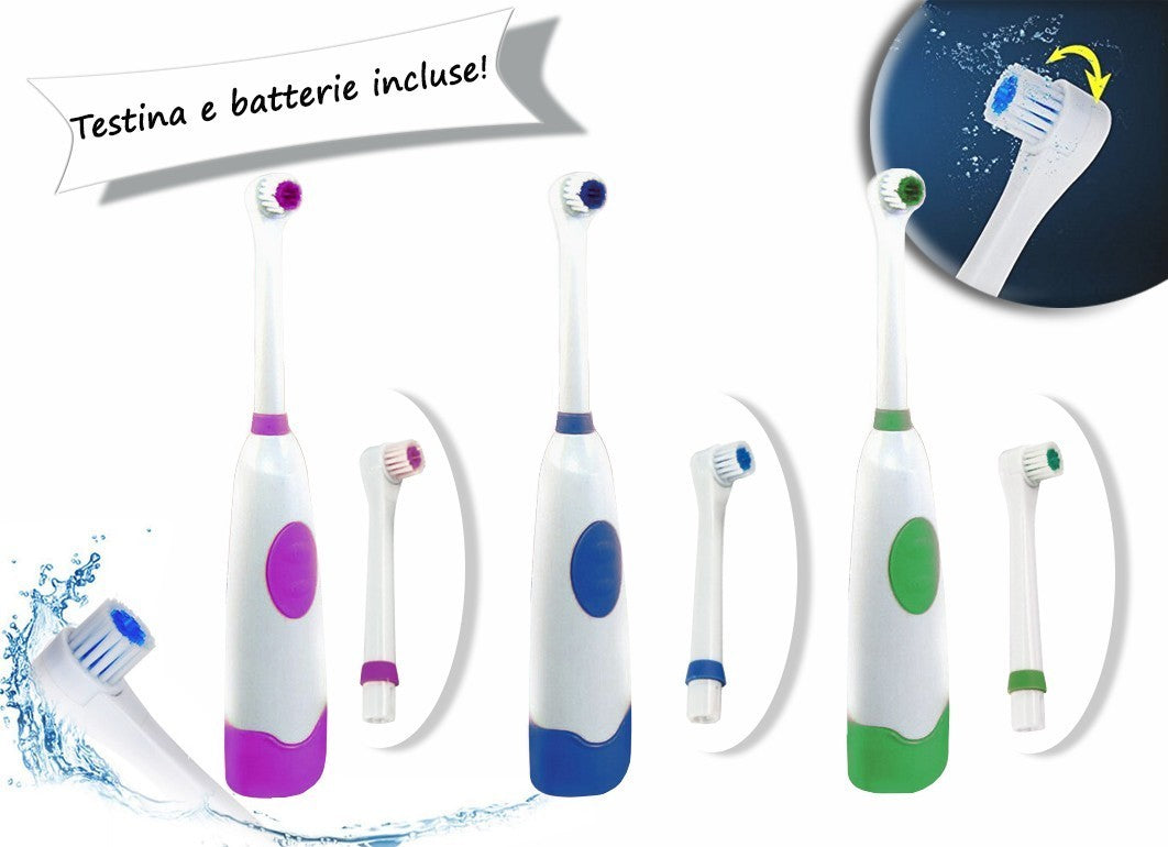 Brosse à dents électrique avec batterie et recharge 748006